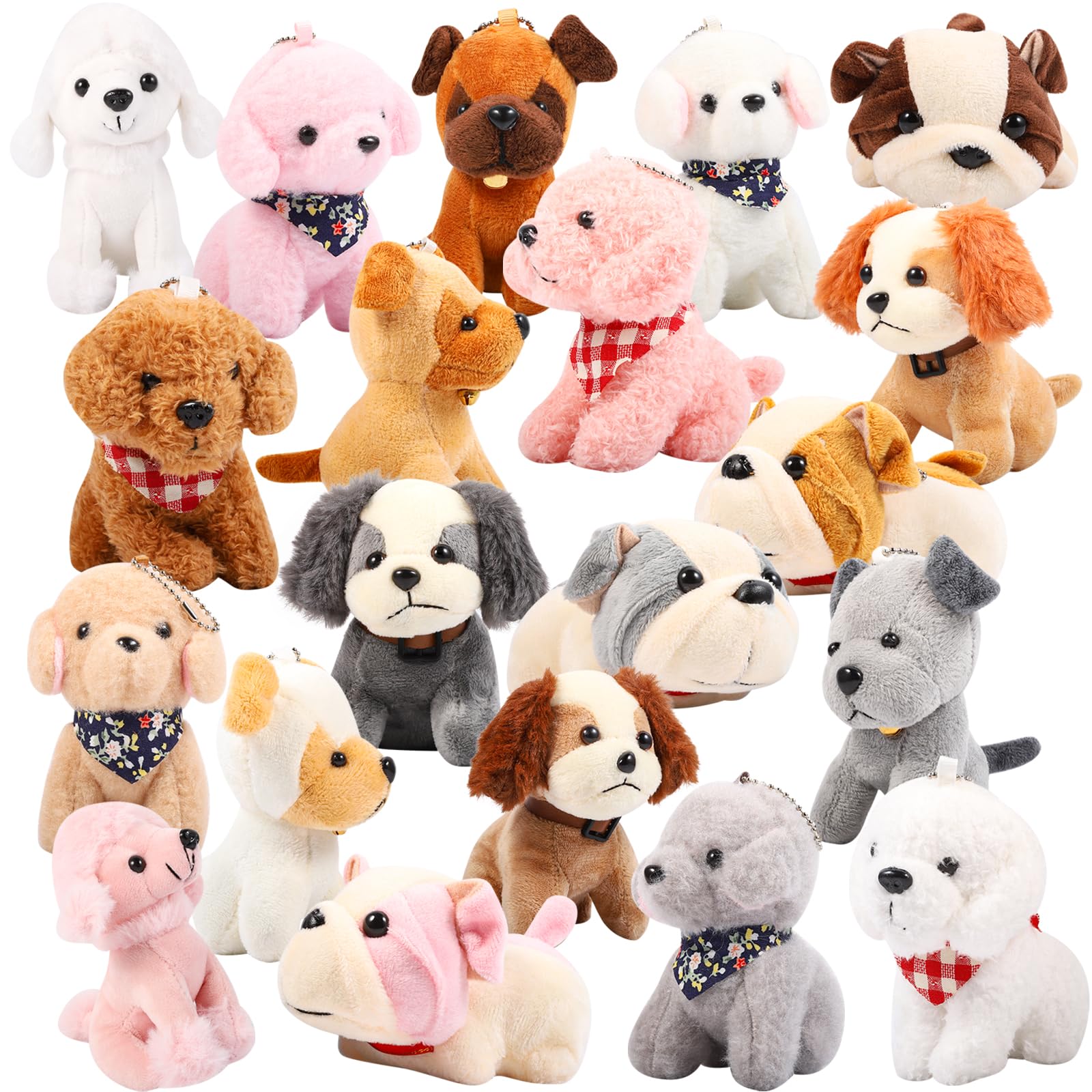 Niceup Husky mini plush for backpacks or loot bag rewards