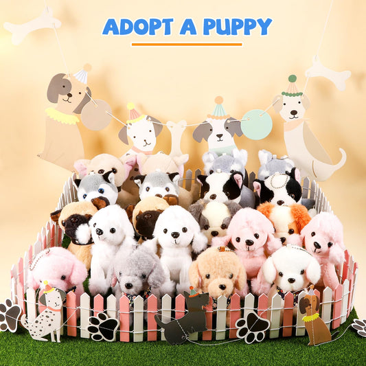Niceup Schnauzer plush puppy with lifelike detail for party favors