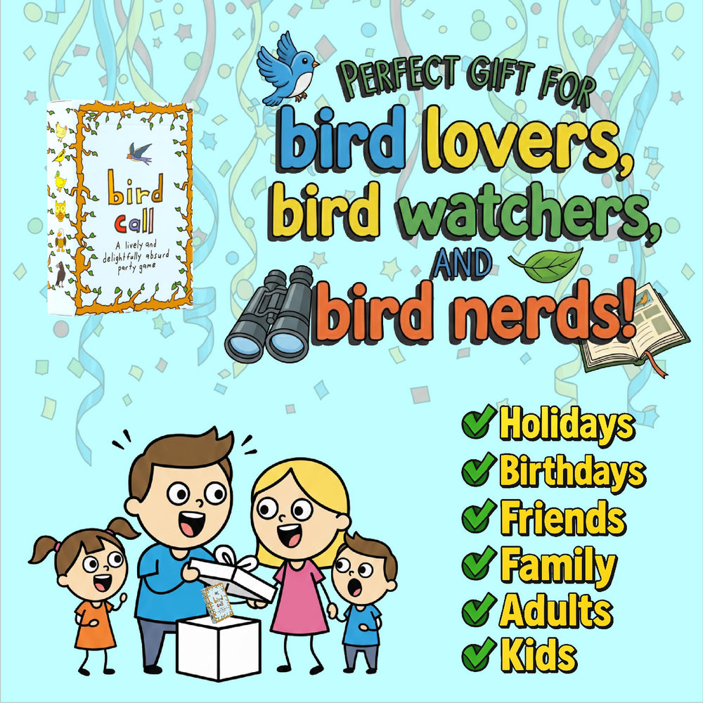 Bird Call in action with players, showcasing lively bird-call mimics.