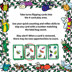 Niche Nation Games Bug Bash is easy to learn in minutes for ages 7-12.