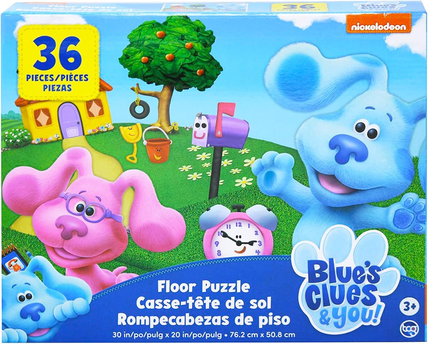 Nickelodeon Blues Clues stickers pack enhances party activity and gifting.