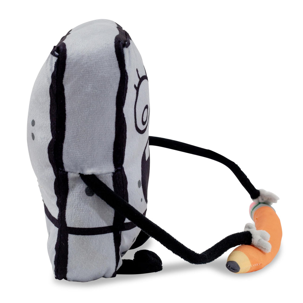 Nickelodeon DoodleBob black-outline body, distinctive design for collectors.