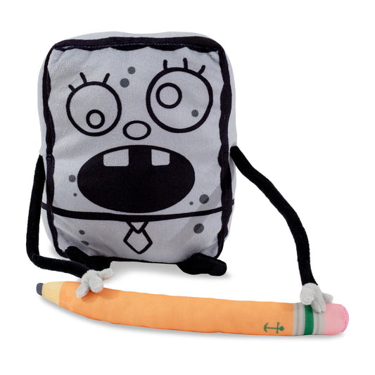 Nickelodeon DoodleBob face closeup, great for imaginative play.
