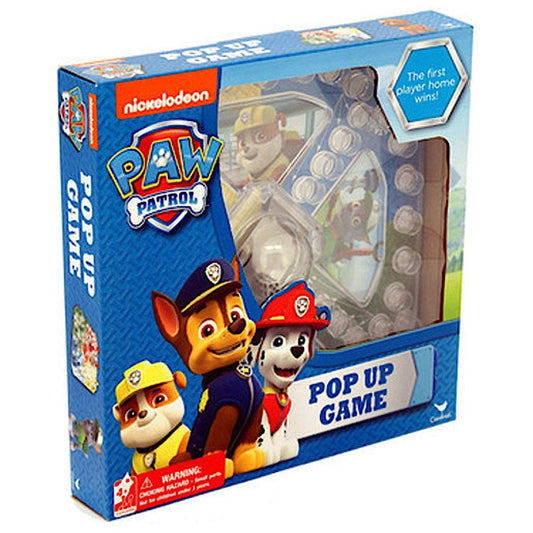 Nickelodeon Paw Patrol Pop Up Game pawns, colorful tokens easy for little hands