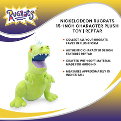 Nickelodeon Rugrats Reptar collectible gift for fans and kids.