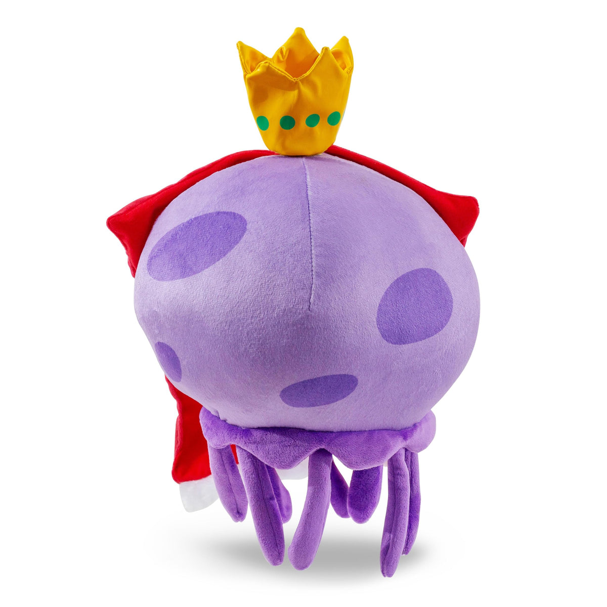 Nickelodeon SpongeBob King Jellyfish plush full view highlights premium soft cuddle design.