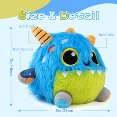 Nicknack crawling monster is BPA free and durable for toddlers.