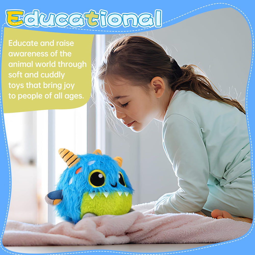 Nicknack interactive plush toy supports early walking milestones.