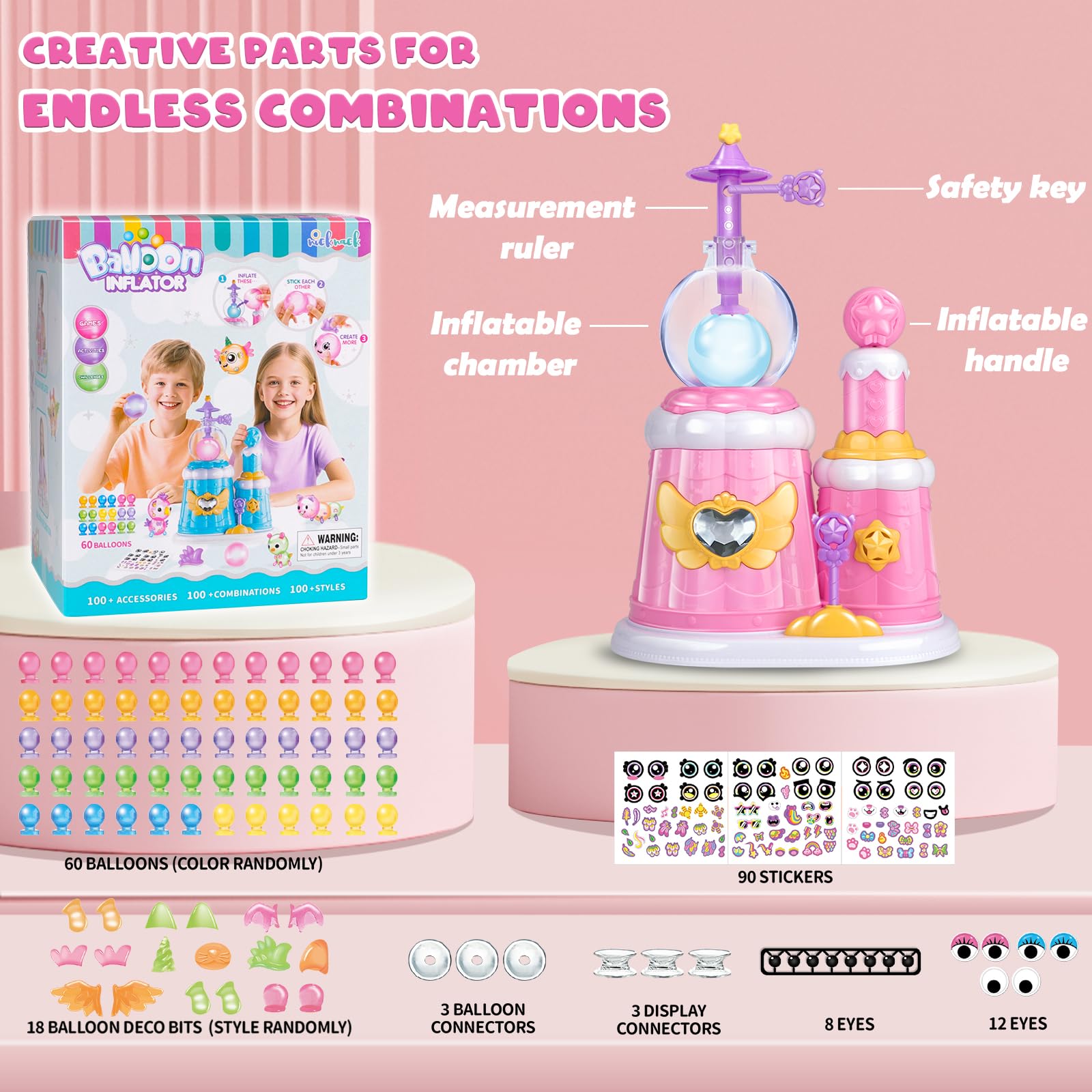 Nicknack Non-toxic materials ensure child-safe play