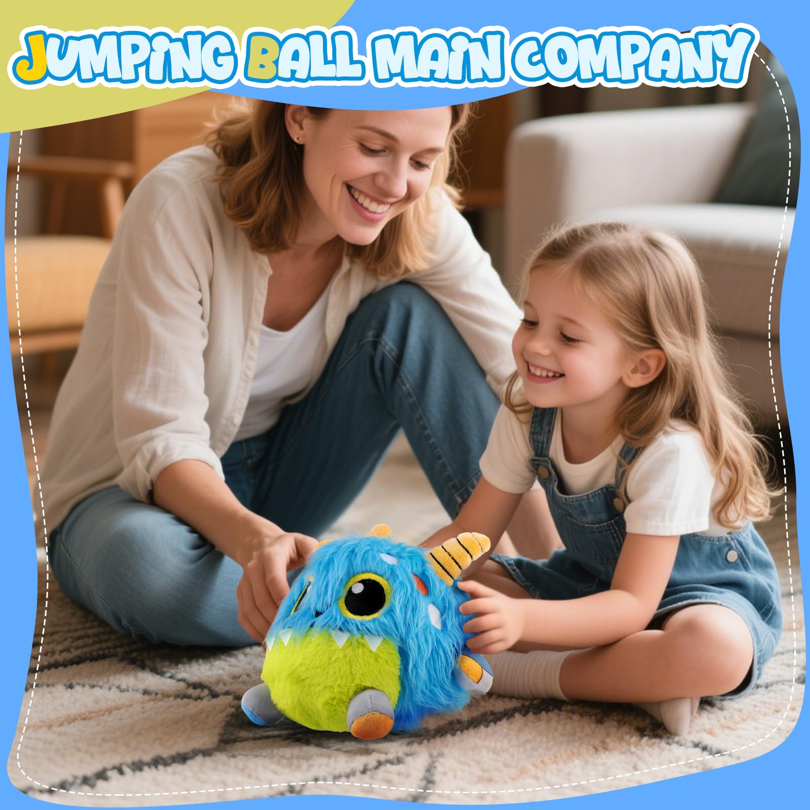 Nicknack toy for 1-3 year olds encourages movement and exploration.