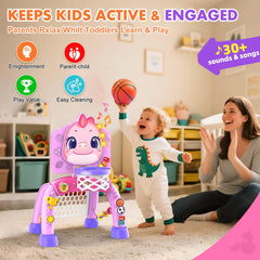 Nicmore BPA-free plastic ensures baby-safe exploration and teething-friendly touch.