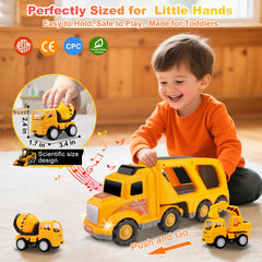 Nicmore mini crane promotes pretend construction scenes and fine motor play.