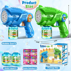 Nicmore easy-carry bubble guns for camping and outdoor adventures.