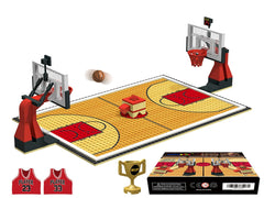 Nicolababe basketball court baseplates for imaginative play and compatibility