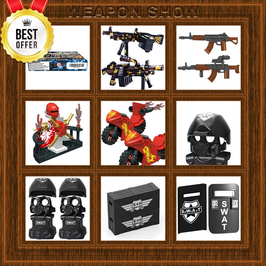 Nicolababe body armor for minifigs adds protection and realism