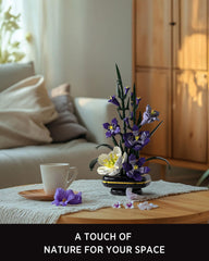 Nifeliz Gladiolus color palette enhances realistic plant-inspired decor.