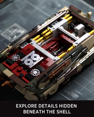 Nifeliz King Tiger Tank exterior profile highlights authentic scale design