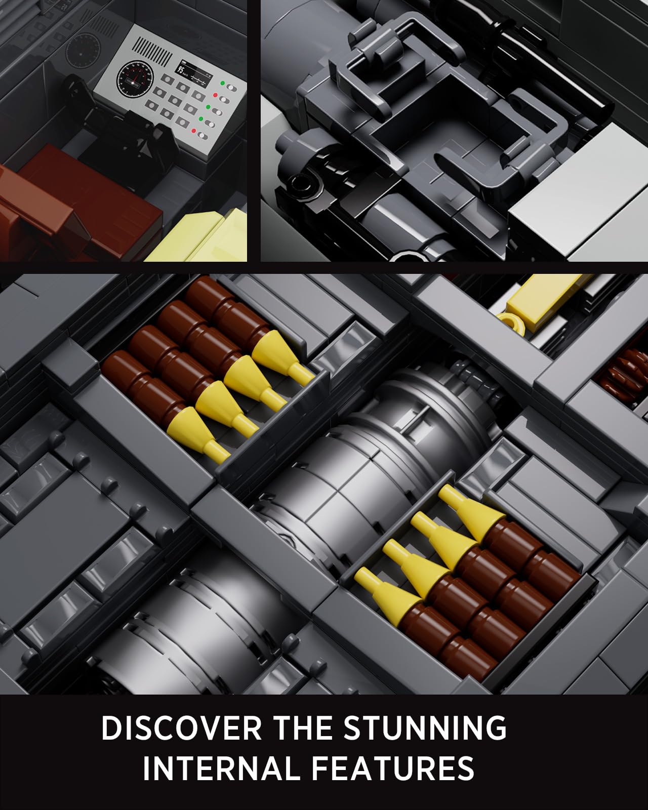 Full kit includes 2,272 pieces for a challenging build.