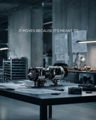 Nifeliz Turbofan Engine Building Set exposed flow parts highlight internal mechanics