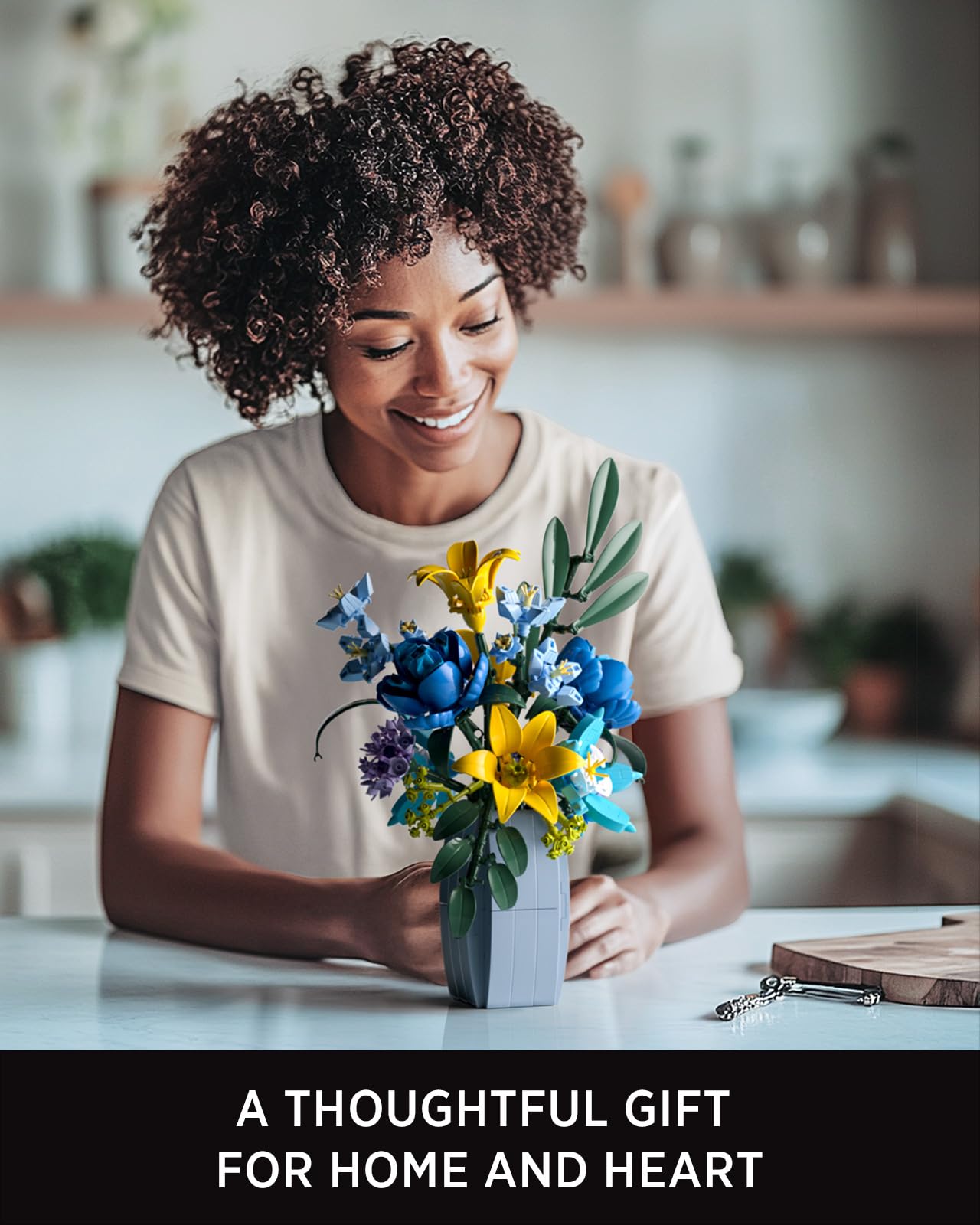 Nifeliz Wildflower Bouquet gift-ready packaging perfect for floral enthusiasts.