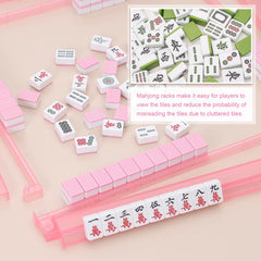 Niflirt design adds a contemporary touch to any mahjong arrangement.