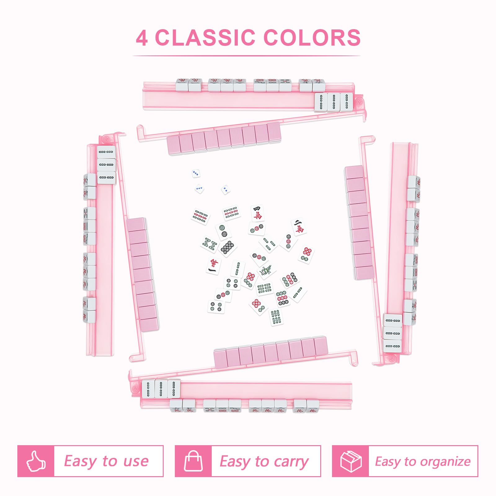 Niflirt 4-piece set fits easily on home tables and club setups.