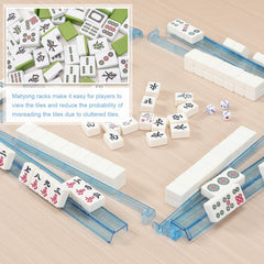 Niflirt modern mahjong racks enhance table aesthetics during gatherings
