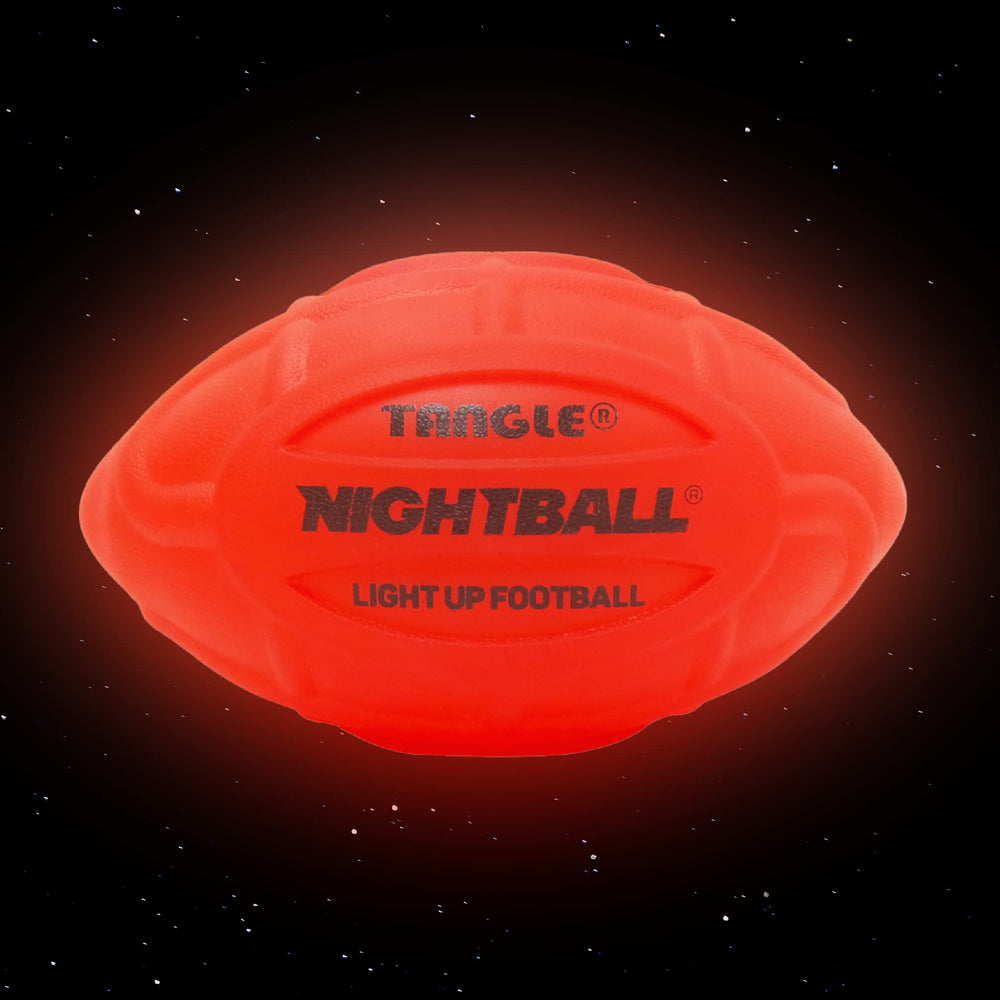 Nightball motion-activated LEDs respond with every throw and catch.