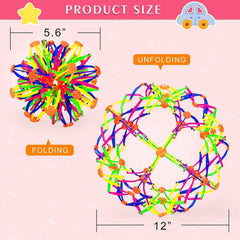NIHAKSOI expandable ball contracting—calm down as it shrinks after inhale.