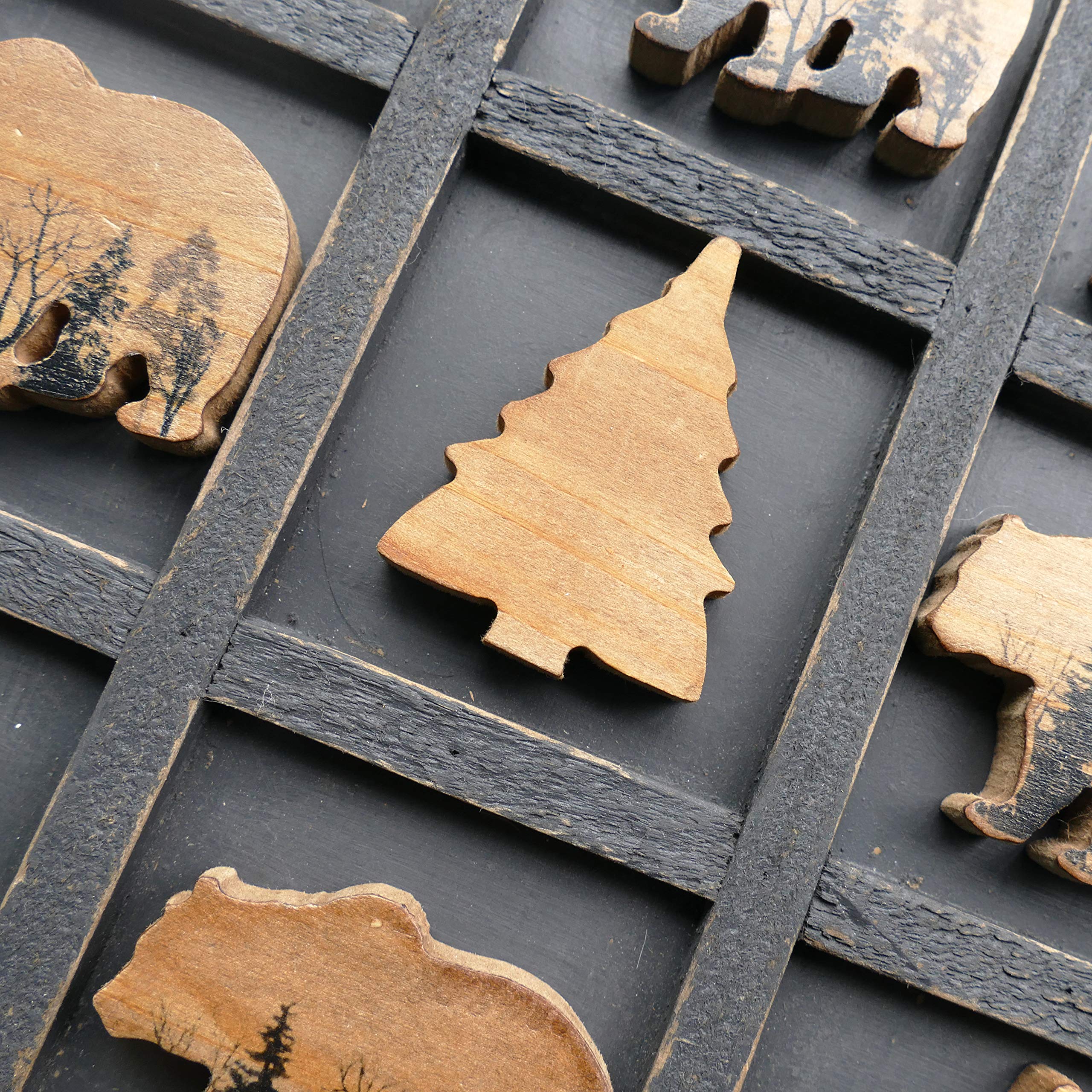 NIKKY HOME handcrafted wood board highlights artisanal detail