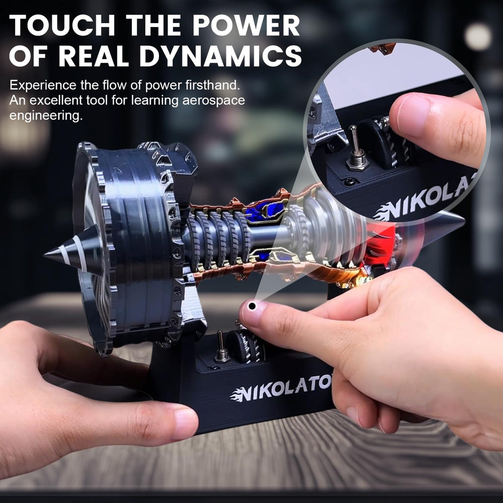 NikolaToy TR900 internal parts view reveals educational insight without disassembly.