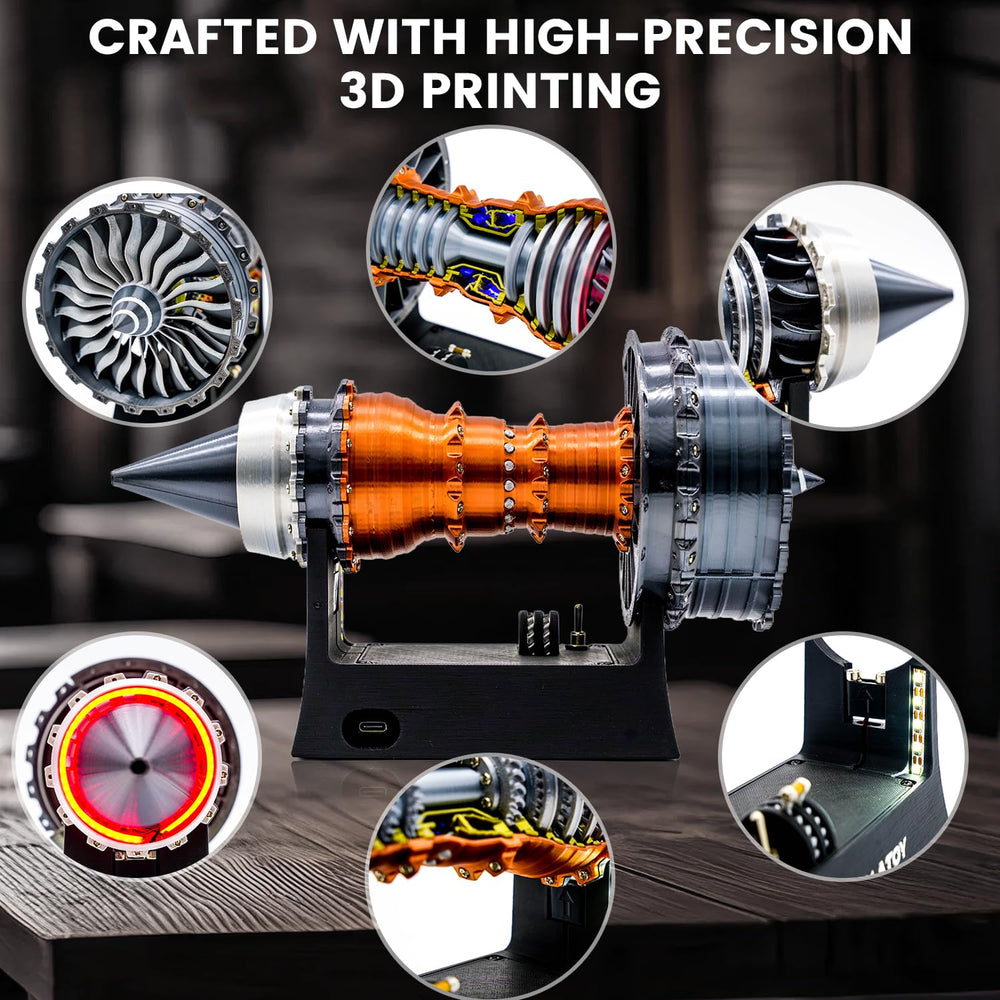 NikolaToy TR900 nozzle detail showcases craftsmanship and realism.