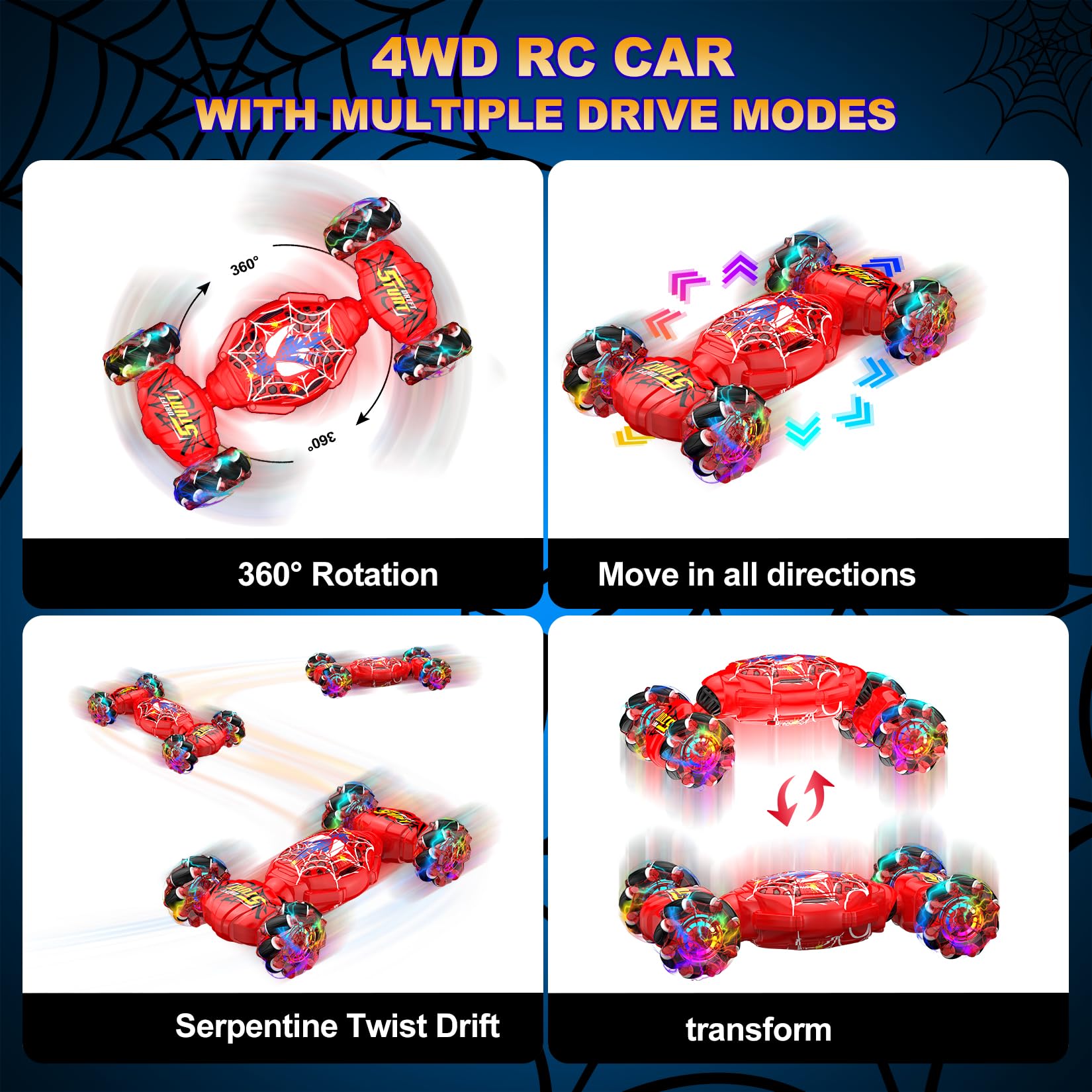Nikuku remote car uses 2.4GHz link to race with minimal interference.