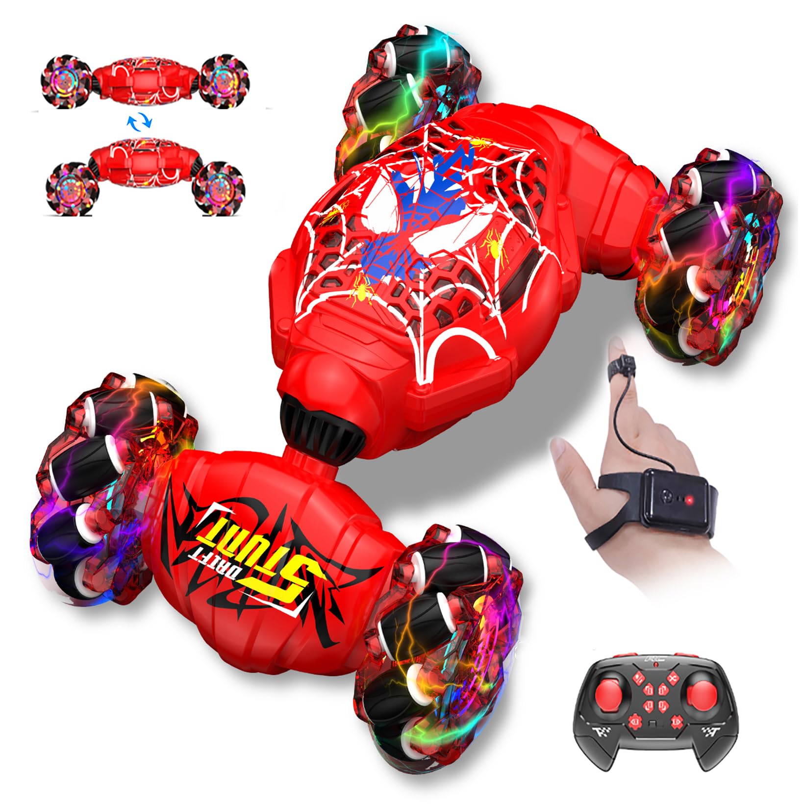 Nikuku remote car gesture-sensing control enables intuitive play for kids.