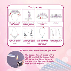 NINAOR princess party decoration kit works as party favors