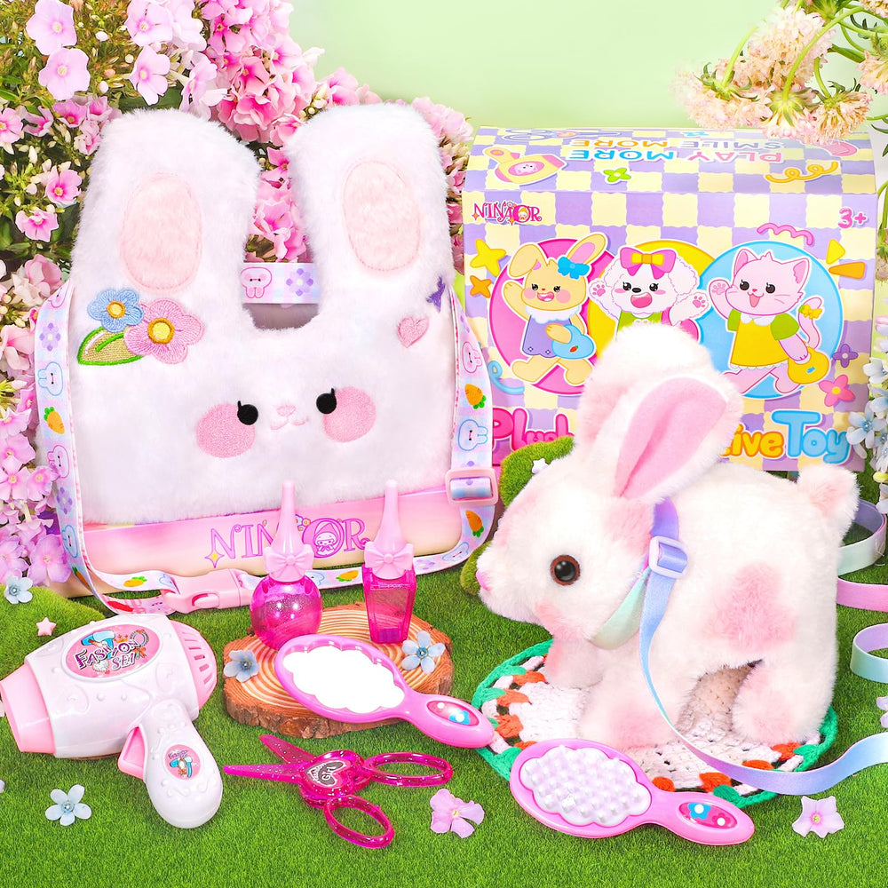 NINAOR Easter Bunny toy packaging makes a delightful gift idea