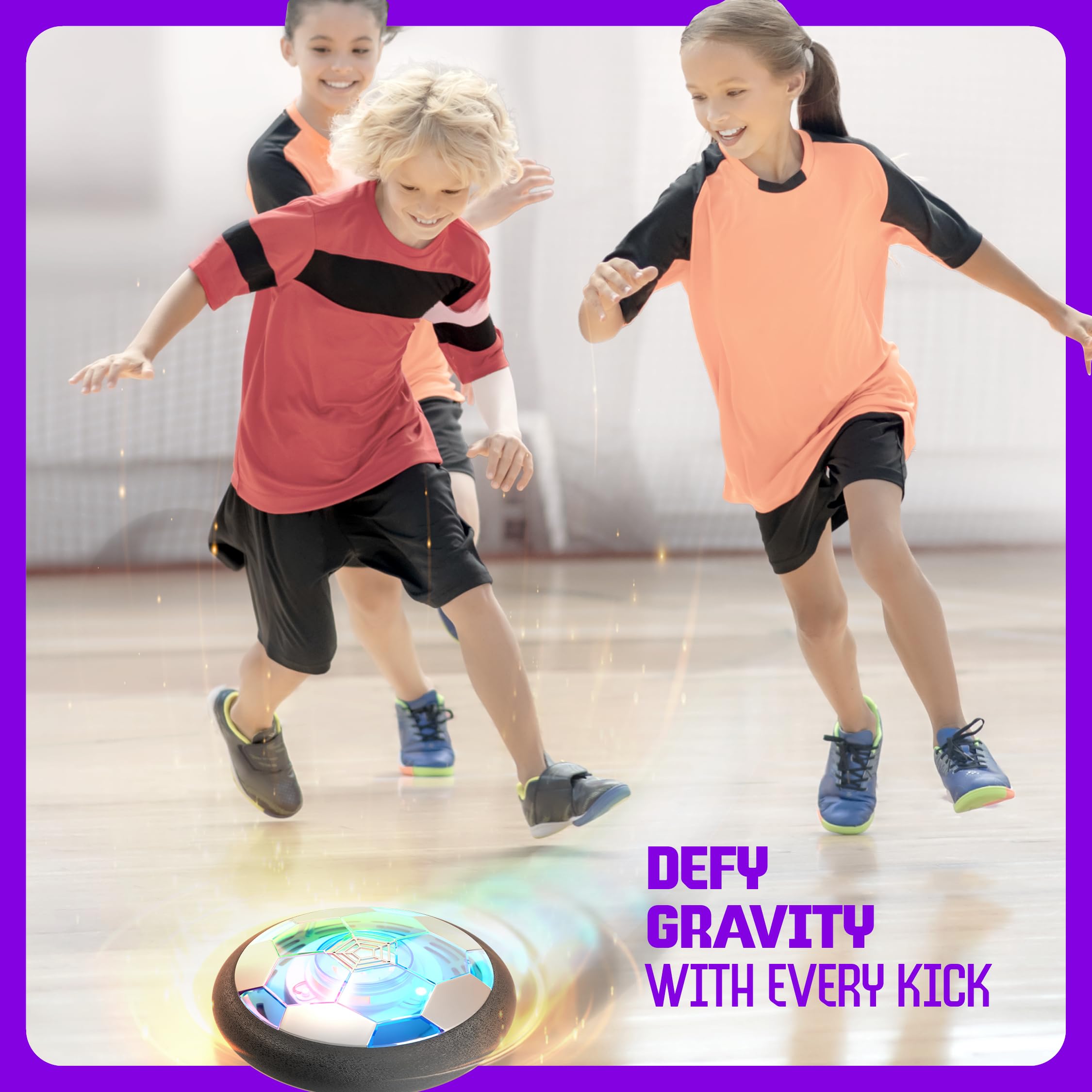 Kid-friendly Ninja Blast design promotes safe indoor play