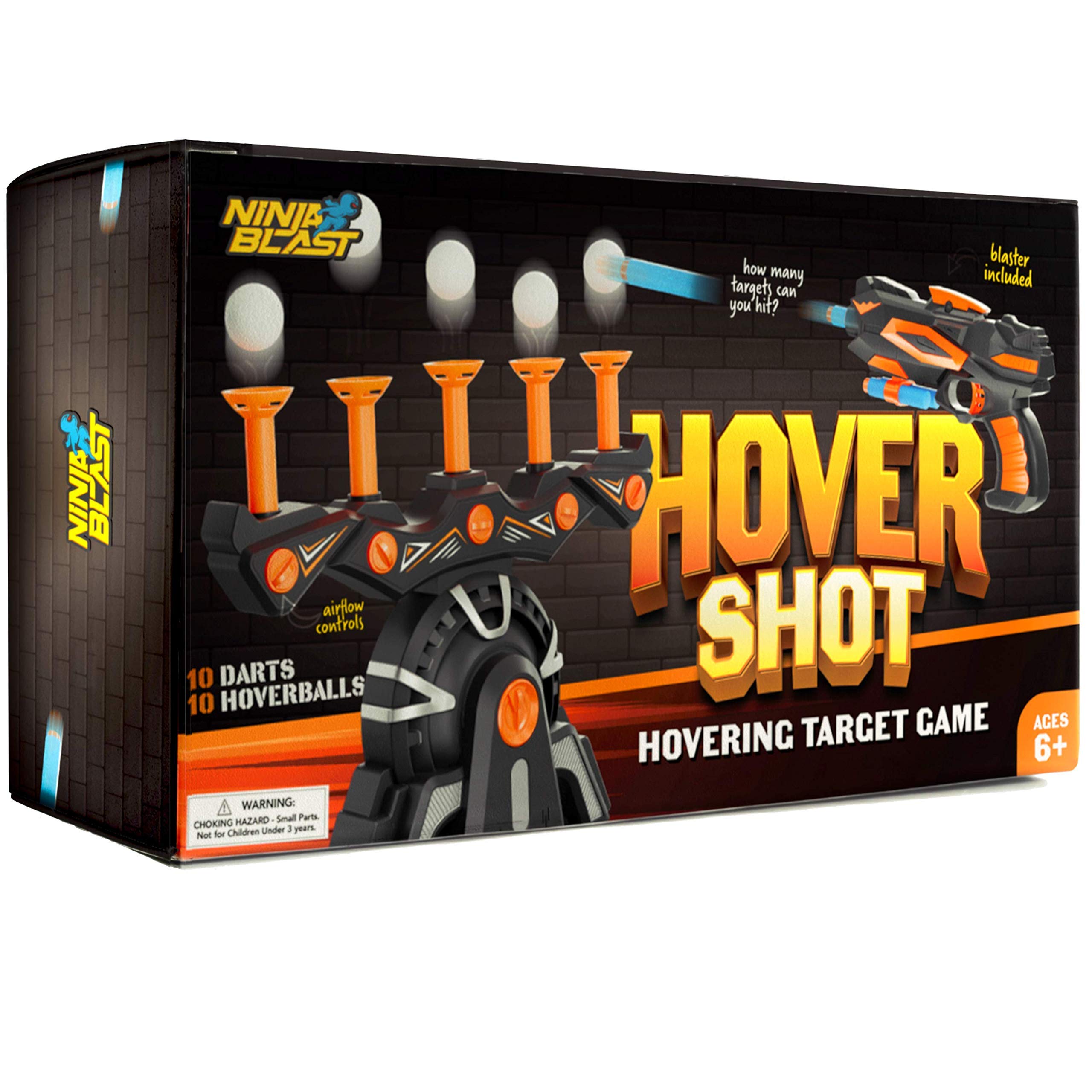 Ninja Blast HoverShot kid playing demonstrates engaging family-friendly fun