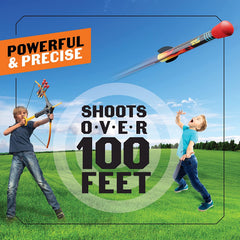 Ninja Blast bow with built-in quiver for quick arrow access.