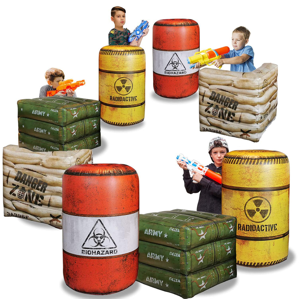 NINOSTAR four-piece combat inflatables pack for versatile battles