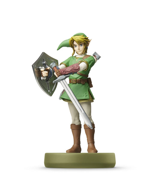 Nintendo Amiibo Zelda Twilight Princess US exclusive in-use image demonstrates tap-to-unlock features.