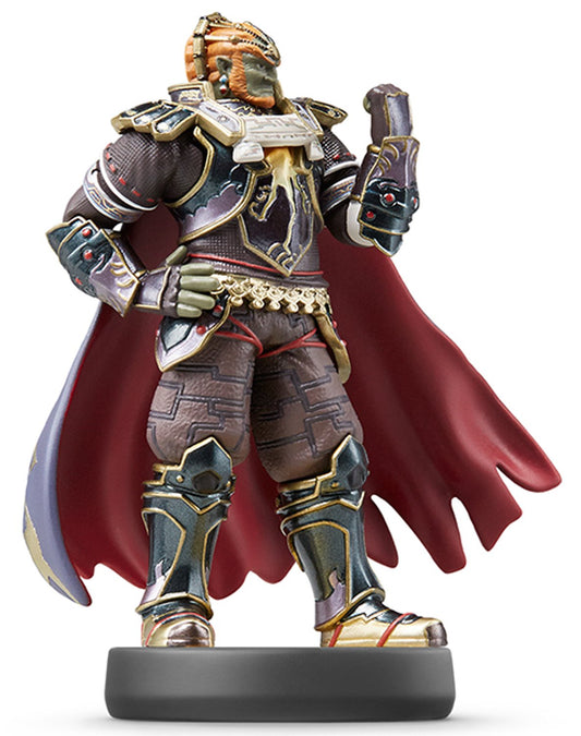 Nintendo Ganondorf amiibo - front view showcasing collectible figure compatible with Smash Bros.