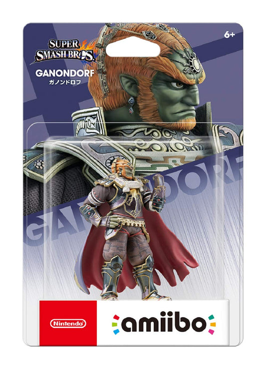 Nintendo Ganondorf amiibo - side view highlighting detailed sculpt for immersive gameplay