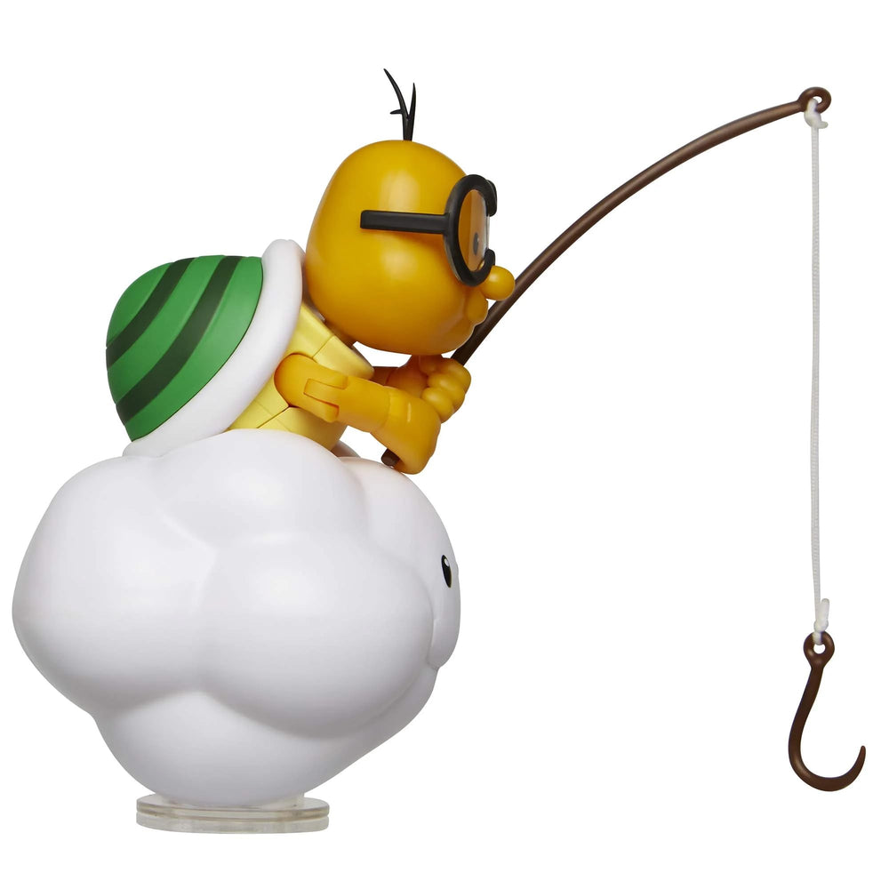 Nintendo Lakitu figure ideal for kids ages 3+ with durable construction.