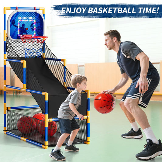 NIPLOOOW LED scoreboard shines during family friendly play
