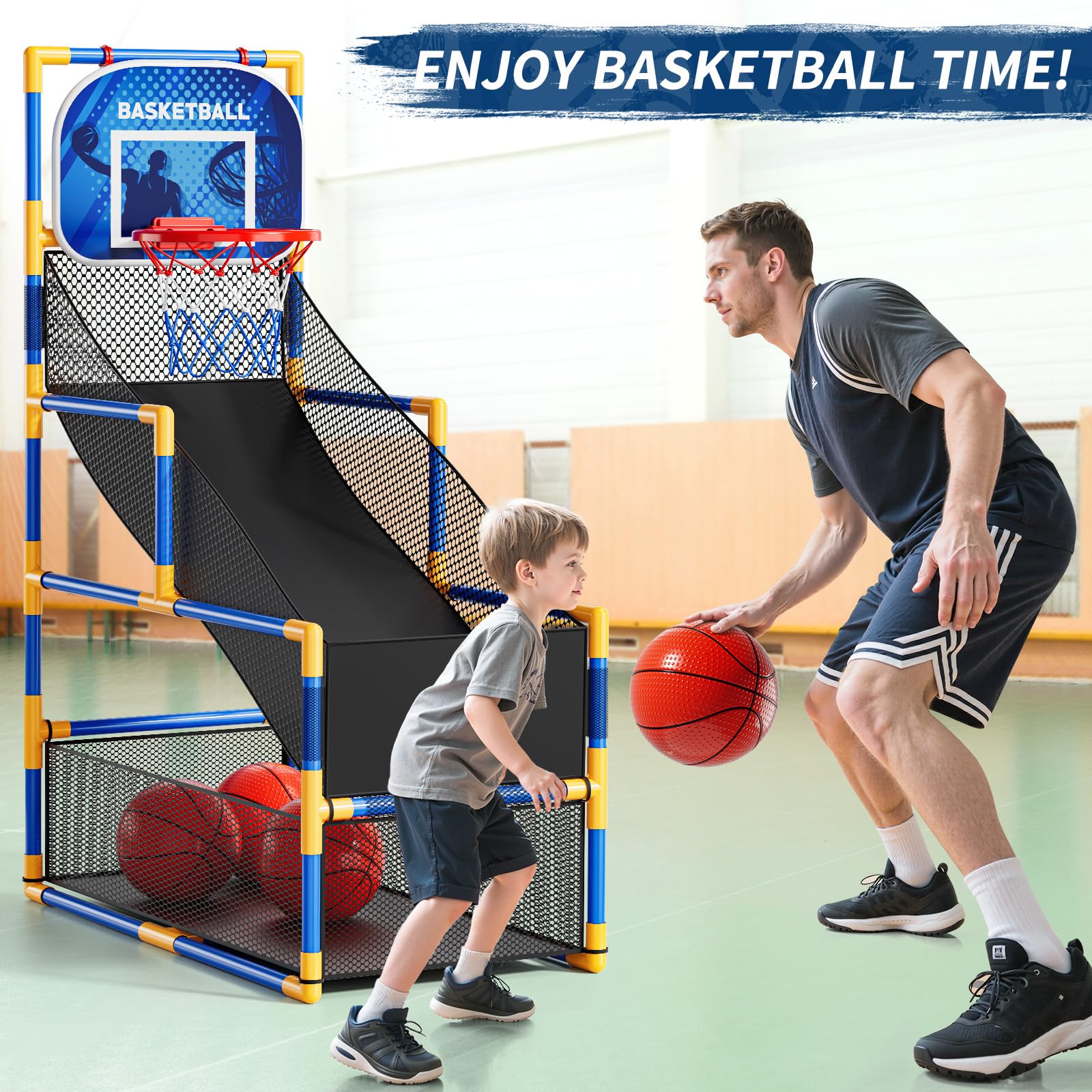 NIPLOOOW sturdy base ensures stable play on various surfaces.