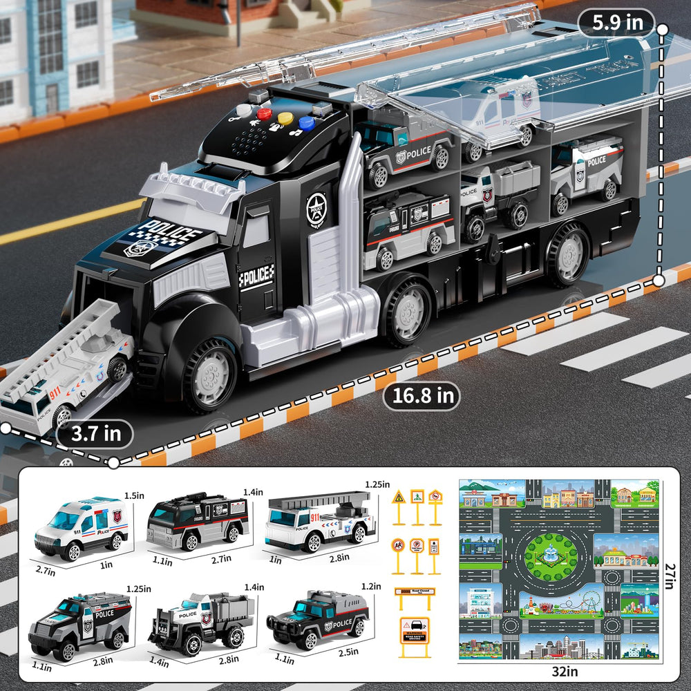 NIPLOOOW armored car toy supports creative missions and constructive playtime.