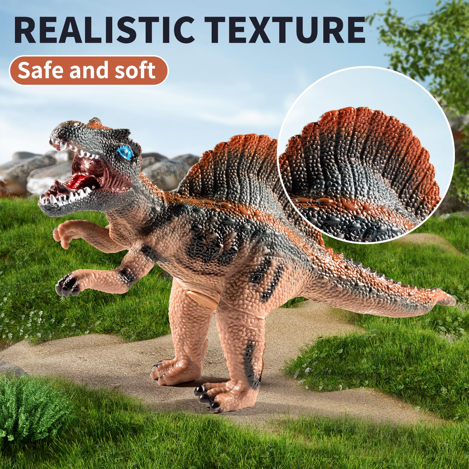 NIPLOOOW Brachiosaurus figure, perfect for imaginative journeys.