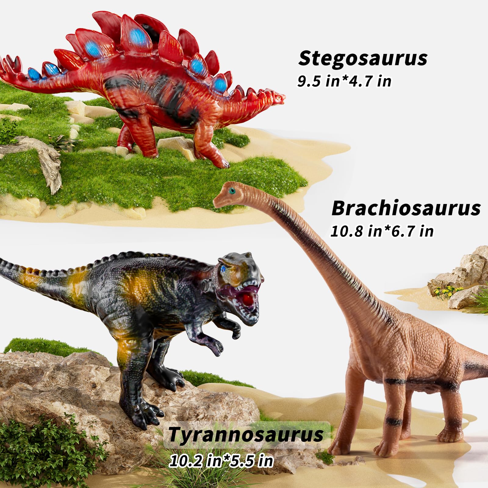 NIPLOOOW Gigantosaurus figure for large-group storytelling.