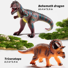 NIPLOOOW Triceratops figure, ideal for party favors and classroom displays.